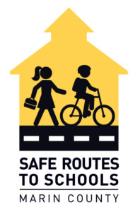 Logo for Safe Routes to School-Marin